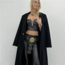 leggings similpelle felpato not